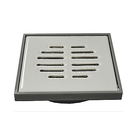 Sifon pardoseala si de terasa - Gratar inox 140-140 pentru sifon pardoseala Valrom
