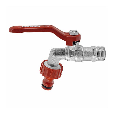 Robineti apa, gaz si speciali - FERRO ROBINET GRADINA 1/2 DUBLU SERVICI KCN1 F-POWER