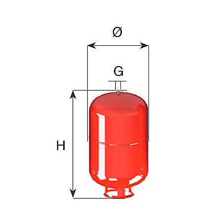 Vase expansiune - VAS DE EXPANSIUNE CIMM ERE CE 300L CM820300