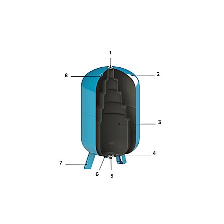 REZERVOR HIDROFOR CIMM AFE CE 50L CM620050 MEMBRANA INTERSCHIMBABILA [1]