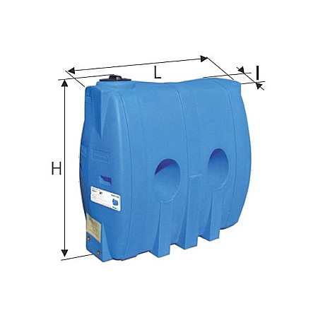 Rezervor apa 500l oval Stockkit Valrom 49020305000 [1]