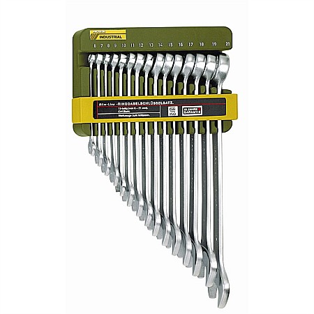 Truse, scule si unelte de mana - SET 15 CHEI COMBINATE SLIM - LINE 23821 PROXXON
