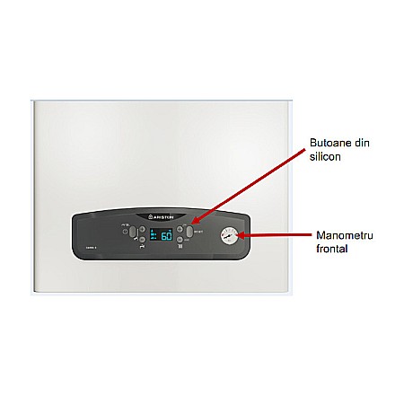 CENTRALA TERMICA PE GAZ ARISTON CARES S 30 IN CONDENSATIE KIT EVACUARE INCLUS 3301638 [2]