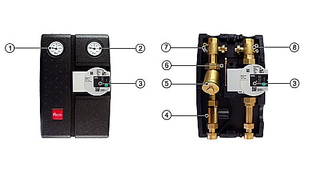 GRUP DE POMPARE REGULUS FARA MIXARE CU POMPA WILO PARA 25-8 CSE 2 F 17936 [2]