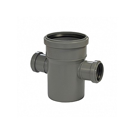 Fitinguri PP canalizare interioara - Ramificatie pp 110-50-50-90 dubla Easykit