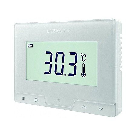 Termostat ambiental programabil DG19 wireless alb Homplex [1]