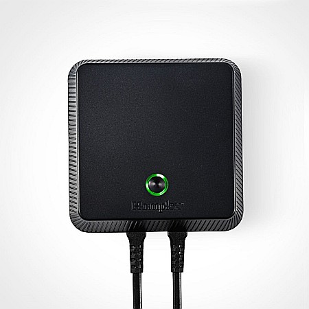 TERMOSTAT DE AMBIENT CU CONTROL PRIN INTERNET HOMPLEX NX1 PROGRAMABIL WIRELESS NEGRU [8]