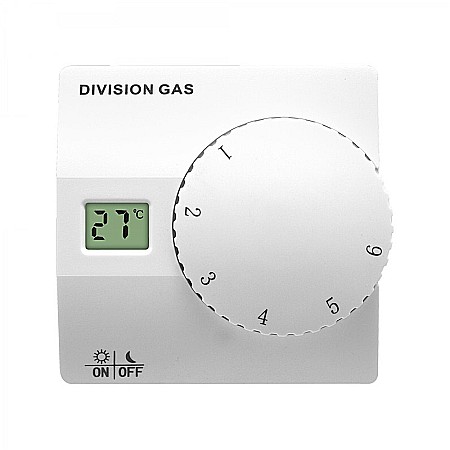 Termostate centrala ambient - TERMOSTAT AMBIENTAL NEPROGRAMABIL DG816 CU FIR ALB HOMPLEX