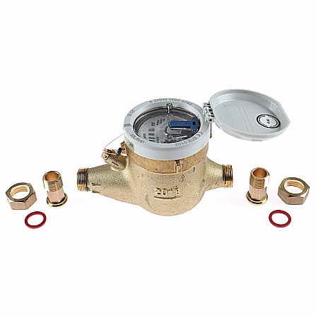 CONTOR APA RECE 3/4 CURTE MNK -N-R160-4-19020 CU RACORDURI 129437/155334 APOMETRU ZENNER [2]