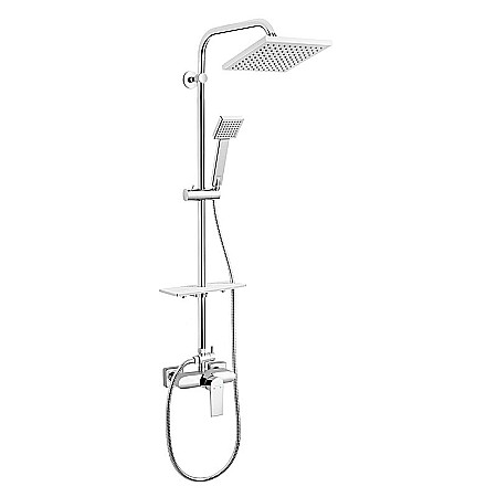 Seturi baterii baie - BATERIE PERETE FERRO SQUARE 2IN1 SI SET PARA DUS NP74-BAQ7U