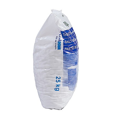 Sare pastile pentru statii dedurizare - sac 25 kg 87111000001 Aquapur Valhoh Valrom [1]