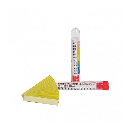 Solutii intretinere instalatii - TEST VERIFCARE PH APA SI FLUIDE 1BUC LBXKTPH020