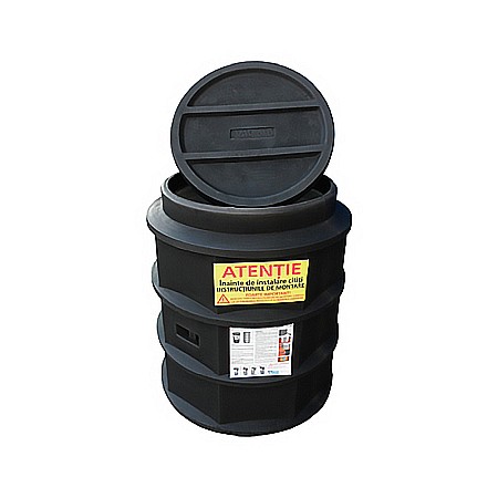 Camine apometru si apometre rezidentiale - Camin apometru eco D.800 H=1000 capac D.540 47700800100 Waterkit Valrom