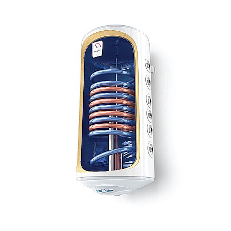 Boilere cu una sau mai multe serpentine - BOILER TERMOELECTRIC TESY CU DOUA SERPENTINE 120L BILIGHT GCV7/4S 120 44 20 B11 TSRCP2 DE PERETE VERTICAL