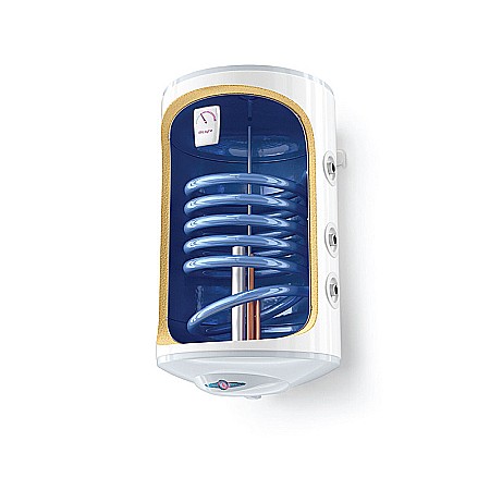 Boilere cu una sau mai multe serpentine - BOILER TERMOELECTRIC TESY CU O SERPENTINA EXTINSA STANGA 120L BILIGHT GCV9SL 120 44 20 B11 TSRCP DE PERETE VERTICAL
