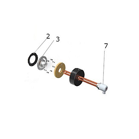 Accesorii, Piese de Schimb Boilere - REZISTENTA TESY 3 KW FILET 11/2 230V 301456 KIT ELEMENT INCALZITOR ELECTRIC