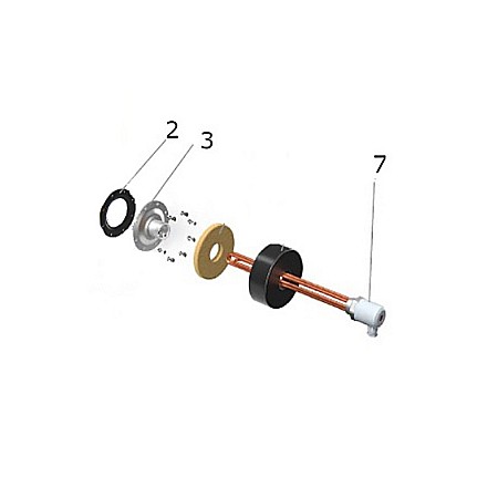 Accesorii, Piese de Schimb Boilere - REZISTENTA TESY 4.5 KW FILET 11/2 230V 301457 KIT ELEMENT INCALZITOR ELECTRIC