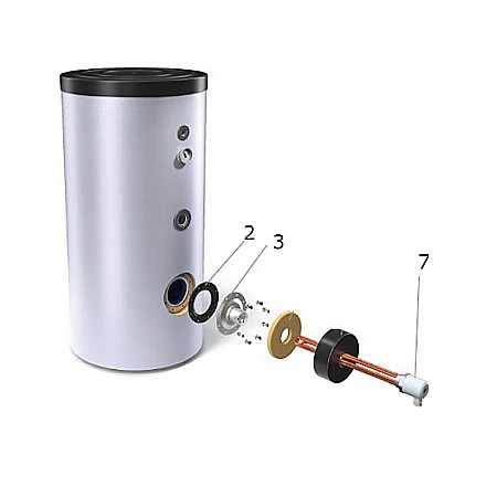 REZISTENTA TESY 4.5 KW FILET 11/2 230V 301457 KIT ELEMENT INCALZITOR ELECTRIC [1]