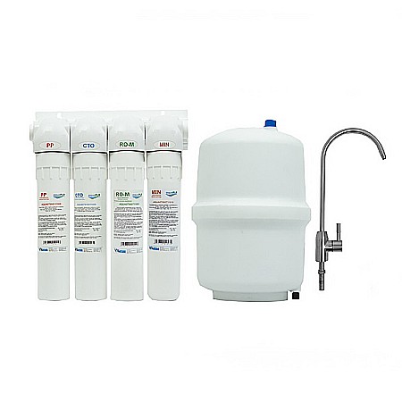 Osmoza inversa - Statie osmoza inversa Quick-Change cu mineralizare fara pompa AQUA05432411100 Aquapur Valhoh Valrom