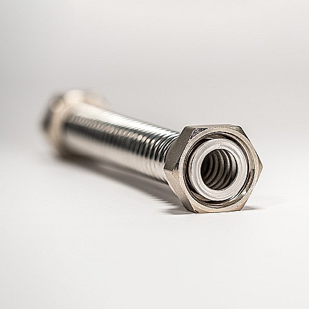 AZ RACORD FLEXIBIL INOX GOFRAT 1/2-1/2 FI-FI 10CM [1]