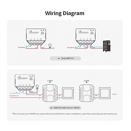 Sonoff mini r3 comutator releu inteligent wifi 16a [4]