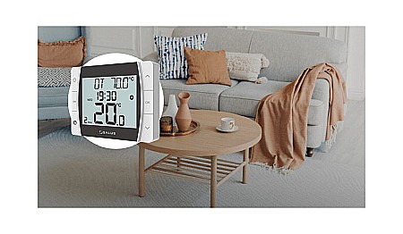 TERMOSTAT SALUS DT600 PROGRAMABIL OPENTHERM CU FIR PENTRU CENTRALA [1]