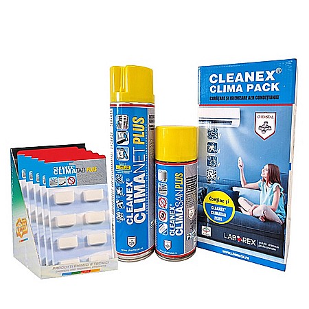 Solutii de intretinere aere conditionate - CLIMA PACK PLUS PACHET CURATARE SI IGIENIZARE AER CONDITIONAT LBXPKOS07B