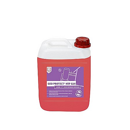 Solutii intretinere instalatii - GEO PROTECT HTF G25 10 KG ANTIGEL -15 GRADE PENTRU INSTALATII GEOTERMALE LBXHT25010