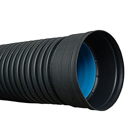 Teava corugata SN4 630 (interior530) pentru canalizare pvc 1m/buc [3]