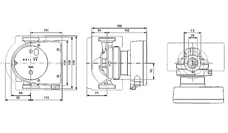 POMPA RECIRCULARE GRUNDFOS MAGNA1 25-40 99221216 [2]