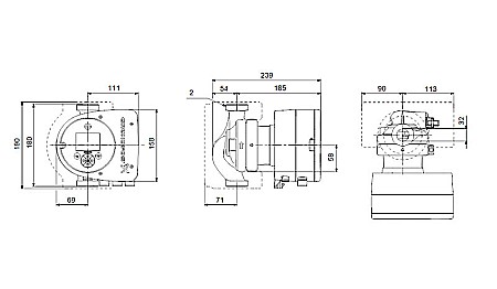 POMPA RECIRCULARE GRUNDFOS MAGNA3 32-120 97924269 [2]