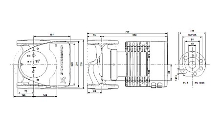 POMPA RECIRCULARE GRUNDFOS MAGNA1 40-120 F 99221305 [2]