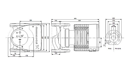 POMPA RECIRCULARE GRUNDFOS MAGNA1 100-80 F 99221440 [2]