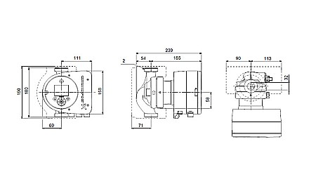 POMPA RECIRCULARE GRUNDFOS MAGNA3 32-80 97924256 [2]