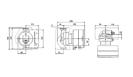 POMPA RECIRCULARE GRUNDFOS MAGNA3 32-100 97924257 [2]