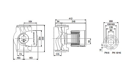POMPA RECIRCULARE GRUNDFOS MAGNA3 80-100 F 97924309 [2]