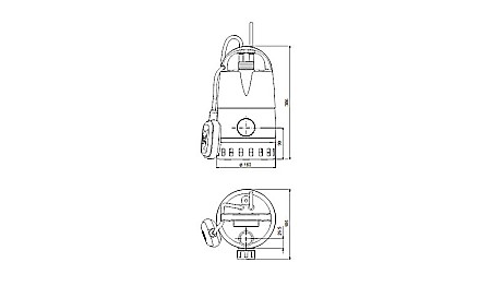 POMPA SUBMERSIBILA APE UZATE GRUNDFOS UNILIFT CC 9 A1 96280970 [2]