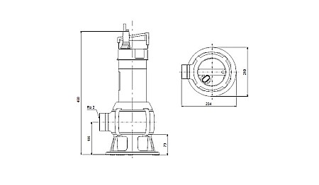 POMPA SUBMERSIBILA APE UZATE GRUNDFOS AP50 B 50.15.3 96468196 [2]