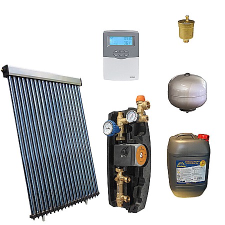 Kituri panouri solare apa calda - KIT PANOU SOLAR APA CALDA PRESURIZAT 3P CONFORT FARA BOILER PANOSOL C.305
