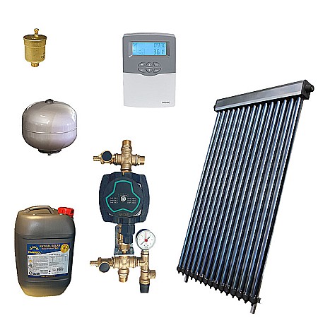 Termice - KIT PANOU SOLAR APA CALDA PRESURIZAT 2P CONFORT FARA BOILER PANOSOL C.304