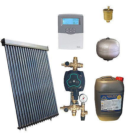 Kituri panouri solare apa calda - KIT PANOU SOLAR APA CALDA PRESURIZAT 4P ECONOMIC FARA BOILER PANOSOL C.302