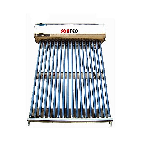 Panouri solare apa calda - PANOU SOLAR NEPRESURIZAT TERMOSIFON BOILER INOX 122L 15 TUBURI SONTEC SP-470-58/1800 -122/15-C
