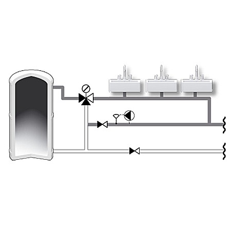 VANA TERMICA DE AMESTEC PENTRU BOILER 1/2 FE 35-60 VTA322-1/2-35/60 ESBE 3110 2900 [2]