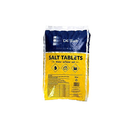 Accesorii consumabile dedurizatoare apa - SARE DE SALT PASTILE PENTRU STATII DEDURIZARE - SAC 25 KG COD DS01 SARE DE MINA PRODUCTIE CHINA