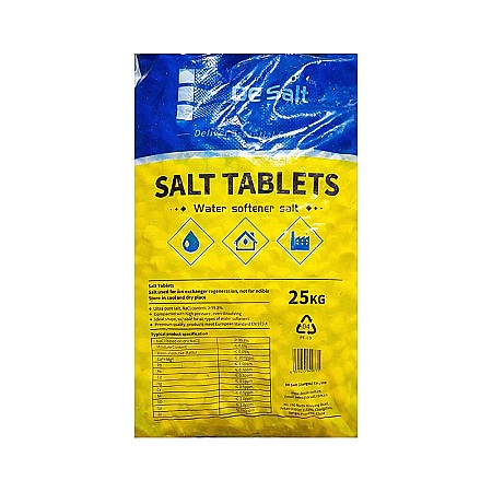 SARE DE SALT PASTILE PENTRU STATII DEDURIZARE - SAC 25 KG COD DS01 SARE DE MINA PRODUCTIE CHINA [1]