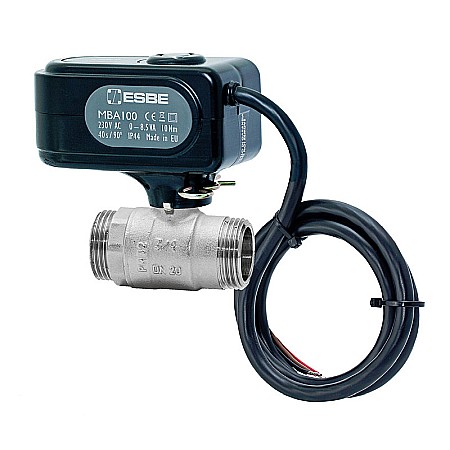 Vane gaz apa centrala termica - ROBINET CU BILA 2 CAI MOTORIZATE ON/OFF 1 FE MBA122-20 ESBE 4310 1200