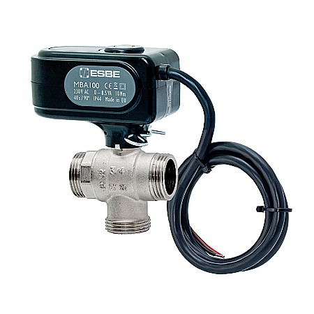 Vane gaz apa centrala termica - ROBINET CU BILA 3 CAI MOTORIZATE ON/OFF 1 FE MBA132-20 ESBE 4310 2500