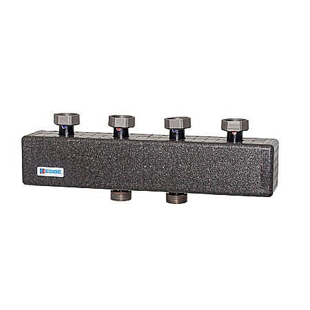 Accesorii camera tehnica distribuitoare butelii de egalizare vane mixare - DISTRIBUITOR COLECTOR TERMOIZOLANT PENTRU 2 GRUPURI DE CIRCULATIE GMA421 ESBE 6600 1200