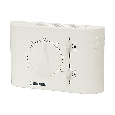 Accesorii camera tehnica distribuitoare butelii de egalizare vane mixare - TERMOSTAT ELECTRONIC PENTRU VENTILO CONVECTOARE CU 2 SAU 4 TEVI TFD111 ESBE