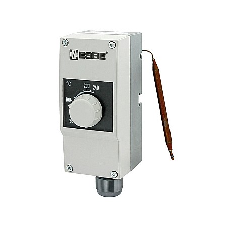 Accesorii camera tehnica distribuitoare butelii de egalizare vane mixare - TERMOSTAT DE GAZE ARSE CU CAPILAR CTF151 ESBE 5602 0100